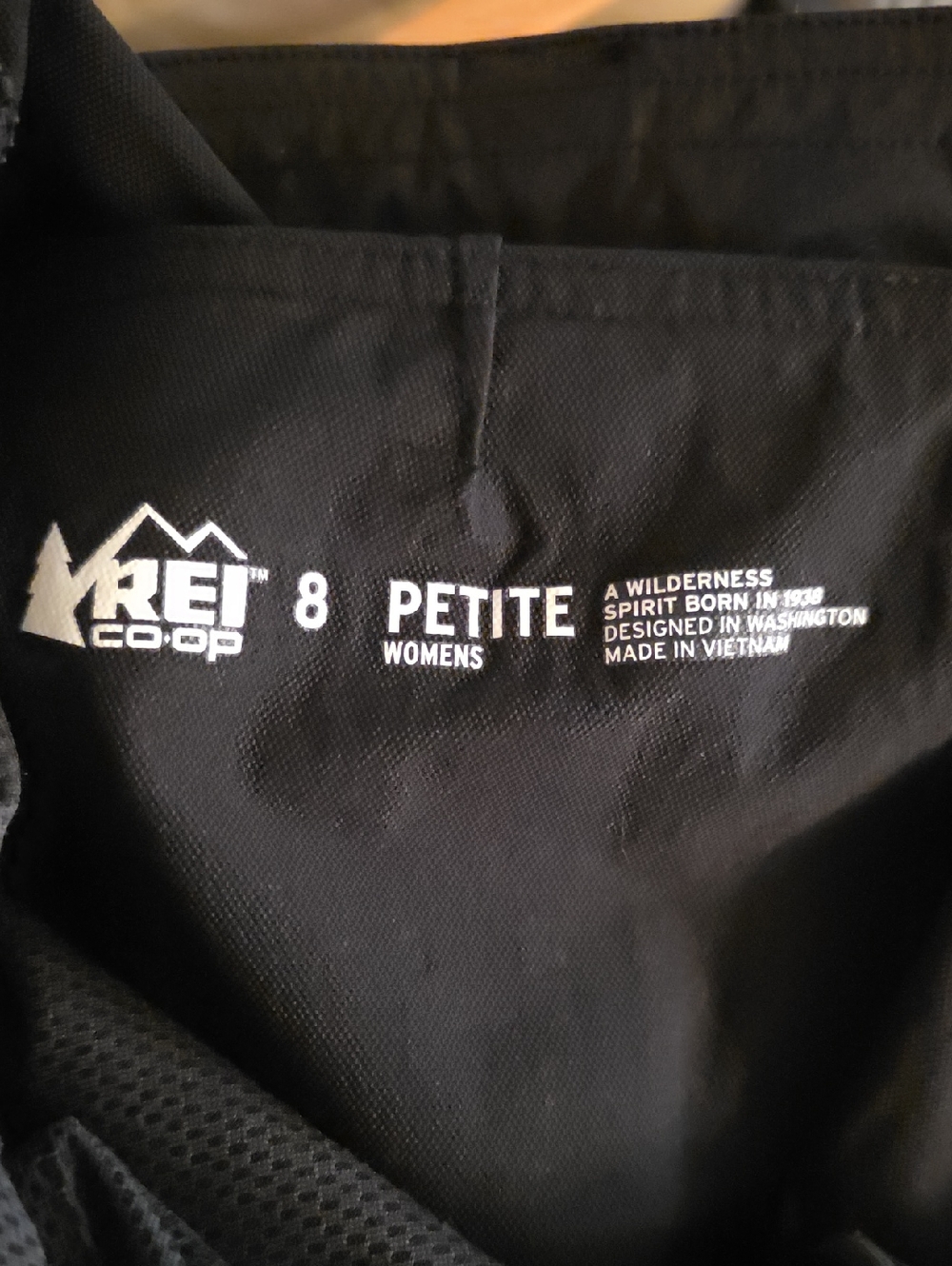 Women's Black REI Outdoor Stretch Pants - Picture 4 of 10